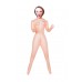 CicimshopDolls-X by TOYFA Jennifer şişme bebek, kahverengi saçlı, iki delikli, 160 cm