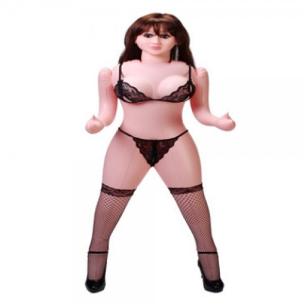 Cicimshop Black Doll Siyah Saçlı Şişme Bebek Cicimshop Black Doll Siyah Saçlı Şişme Bebek