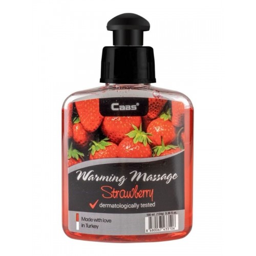 Cicimshop Cabs Çilekli Masaj Yağı 100ml Cicimshop Cabs Çilekli Masaj Yağı 100ml