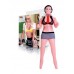Cicimshop Ms Melanie tarafından şişme bebek, gerçekçi.kafa, kahverengi saçlı, iki delikli Cicimshop Ms Melanie tarafından şişme bebek, gerçekçi.kafa, kahverengi saçlı, iki delikli