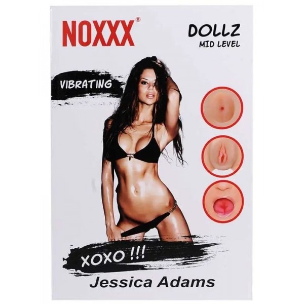 Cicimshop Noxx Jessica Adams Realistik Vajina Anüslü 3 İşlevli Şişme Kadın Cicimshop Noxx Jessica Adams Realistik Vajina Anüslü 3 İşlevli Şişme Kadın